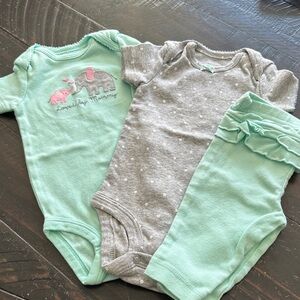 Loved By Mommy Baby Girl Matching Set | Simple Joys By Carters
